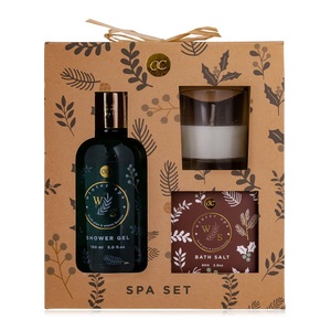accentra, Badeset Winter Spa In Geschenkbox Unisex Set, 