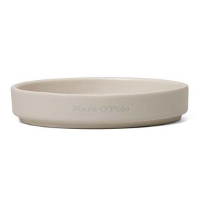Marc O'Polo, Seifenschale Modell THE WAVE, Marc O'Polo - Seifenschale, 11X11X2.1CM, Beige
