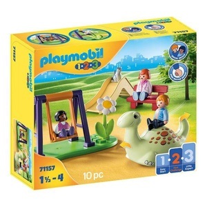 PLAYMOBIL, 71157 1.2.3 Spielplatz, Konstruktionsspielzeug, 