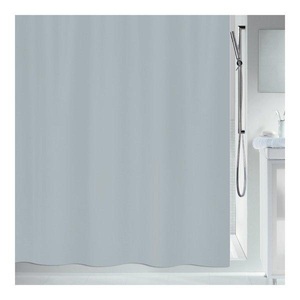Spirella, SPIRELLA Duschvorhang Textil PRIMO MANHATTAN, Spirella Primo Manhattan Duschvorhang 180X180cm Grau