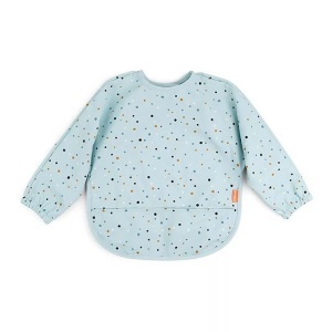 Done by Deer, Done by Deer? Ärmellätzchen Happy dots Blau, Done by Deer - Lätzchen mit Arm, One Size, Blau