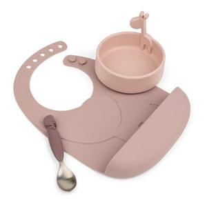 Done by Deer, Done by Deer™ Geschirr-Set Peekaboo first meal in rosa, Geschirr-Set PEEKABOO FIRST MEAL - DEER FRIENDS 3-teilig in rosa
