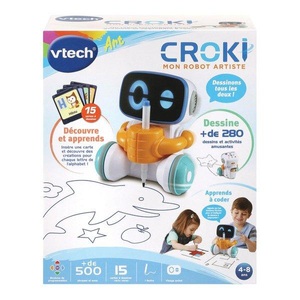 VTech, Croki mon robot arti, Französisch Multicolor, Vtech® Lernspielzeug »Croki, mon robot artiste«