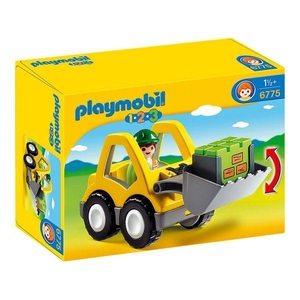 PLAYMOBIL, Radlader, Playmobil® Konstruktions-Spielset »Radlader (6775), Playmobil 1-2-3«, Made in Europe