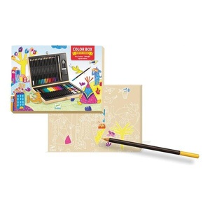 DJECO, Djeco Mal-Box COLOR 46-teilig, DJECO Kinder Mal-Set mehrfarbig