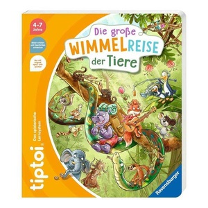 Ravensburger, Ravensburger tiptoi® Die große Wimmelreise der Tiere, tiptoi® Die grosse Wimmelreise der Tiere