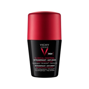 Vichy, Homme Clinical Control 96h Antitranspirant Roll On Herren 50 ml, VICHY Homme Clinical Control 96h Deo Roll-on (50ml)