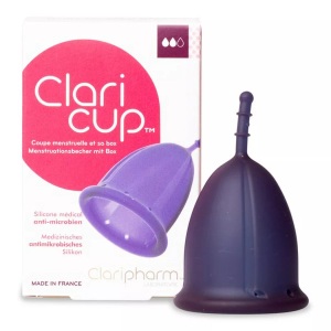 CF PHARMA, CF PHARMA Clari cup™ Menstruationstasse Gr. 2, Claricup Gr2 M