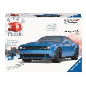 Ravensburger, Dodge Challenger SRT Hellcat Redeye Widebody Multicolor, Ravensburger 3D-Puzzle »Challenger Hellcat Widebody«, (108 tlg.)