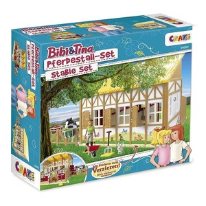 Craze, Bibi & Tina - Pferdestall-Set Multicolor, Craze - Bibi & Tina Pferdestall-Set, Multicolor