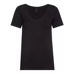 Mey, T-shirt, Kurzarm Damen Black 38, mey - T-Shirt, kurzarm, für Damen, Black, Größe 38