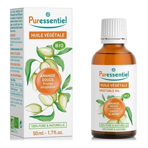 Puressentiel, Puressentiel Pflanzenöl Mandel Bio (50 ml), Puressentiel BIO Pflanzenöl Süßmandel