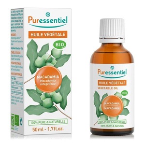 Puressentiel, Puressentiel Pflanzenöl Macademia Bio (50 ml), Puressentiel BIO Pflanzenöl Macadamia