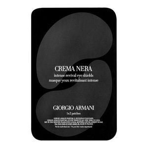 Armani, Crema Nera Eye Patches Damen 6x2 pezzi, 