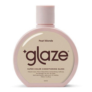 Glaze, Super Color Conditioning Hair Gloss Pearl Blonde Damen Pearl Blonde 190ml, Glaze Super Gloss Pearl Blonde (190ml)