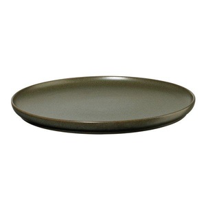 ASA Selection, ASA Selection - Flacher Teller COPPA - Porzellan - schwarzoliv, ASA Selection - Flacher Teller COPPA NORI - oliv - Porzellan