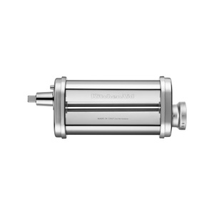 KITCHENAID, Kitchenaid 1080.87 Nudelaufsatz - Dreiteiliger Nudelvorsatz (Silber), KitchenAid Pasta Aufsatz 3-teilig