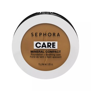 SEPHORA, Care Minéral Compact - Foundation + Beruhigende Pflege Damen cacao foncé 10g, SEPHORA - Care Minéral Compact Foundation + beruhigende Pflege, 10 g, cacao foncé