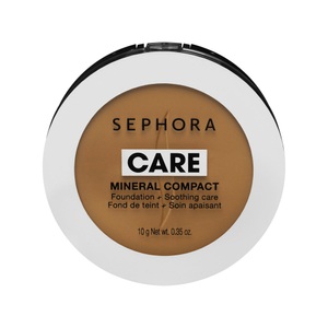 SEPHORA, Care Minéral Compact - Foundation + Beruhigende Pflege Damen cacao foncé 10g, SEPHORA - Care Minéral Compact Foundation + beruhigende Pflege, 10 g, cacao foncé