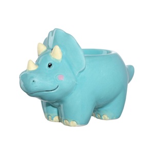 LEONARDO, Leonardo Kindereierbecher Avventura Dinosaurier, Hellblau, Leonardo Kindereierbecher Avventura Dinosaurier, Hellblau