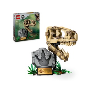 LEGO, 76964 Dinosaurier-Fossilien: T.-rex-Kopf Multicolor, 76964 Jurassic World Dinosaurier-Fossilien: T.-Rex-Kopf, Konstruktionsspielzeug