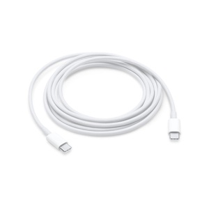 Apple, APPLE MU2G3ZM/A - USB?C Ladekabel (Weiss), USB 2.0 Ladekabel, USB-C Stecker > USB-C Stecker