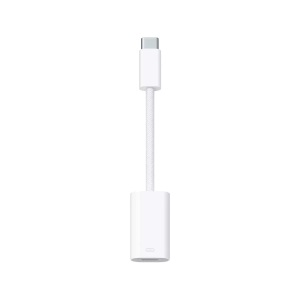 Apple, APPLE MUQX3ZM/A - USB?C auf Lightning Adapter (Weiss), Apple Adapter Lightning to USB-C Apple USB-C to Lightning Adapter ? Apple iPhone Zubehör ? Weiss
