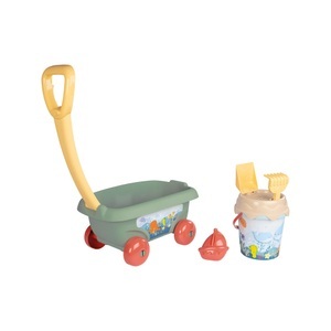 Smoby, Handwagen mit Eimergarnitur Multicolor, Smoby Life Handwagen mit Eimergarnitur 6 Teile