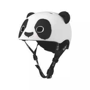 Micro Mobility, Micro Mobility Schutzhelm »3D Panda«, micro - Helm 3D Panda, Grösse M, Weiss, M 52-56cm