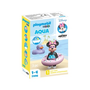 PLAYMOBIL, 71416 Minnies Strandausflug Multicolor, Playmobil 71416 1.2.3 & Disney: Minnies Strandausflug