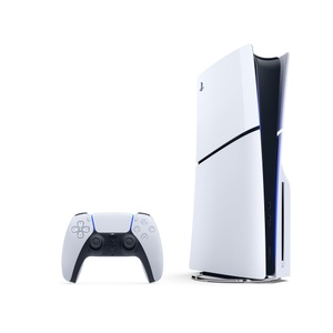 SONY PS, PlayStation 5 Slim - Spielekonsole - Weiss/Schwarz, SONY PlayStation 5 Slim Spielekonsole