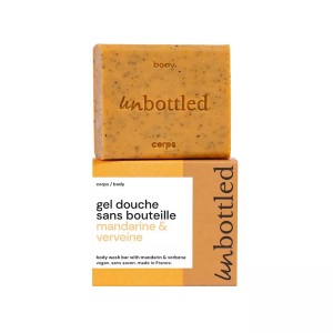 UNBOTTLED, Duschgel Mandarine & Eisenkraut - Ph-neutrale Seife Damen 110g, UNBOTTLED - Duschgel Mandarine & Eisenkraut pH-neutrale Seife, 110 g
