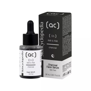 Skincyclopedia, Gesichtsserum Charcoal 5% Aha Damen 30ml, Skincyclopedia - Gesichtsserum Charcoal 5% AHA, 30 ml