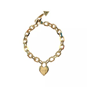 Guess, Armband Damen Gold 14.5+4CM, Guess JUBB04269JWYGS All You Need Is Love Damen Armband