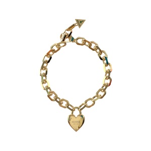 Guess, Armband Damen Gold 14.5+4CM, Guess JUBB04269JWYGS All You Need Is Love Damen Armband