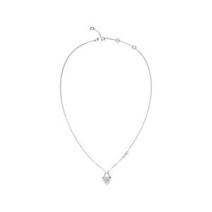 Guess, Halskette Damen Silber 40.5CM, Guess - Halskette, All You Need Is Love, 40.5CM, Silber