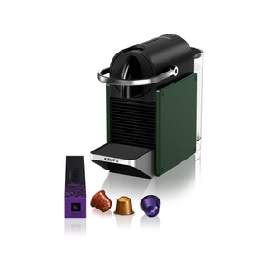 Krups, Krups Nespresso Pixie Dark Green Xn3063Ch Kapselmaschine, Krups XN3063CH Nespresso Pixie Kaffeemaschine Dunkelgrün