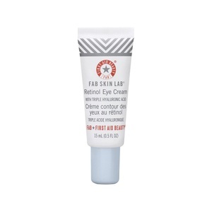 FIRST AID BEAUTY, Fab Skin Lab Retinol & Hyaluronic Acid Eye Cream ? Retinolcreme Damen 15ml, 