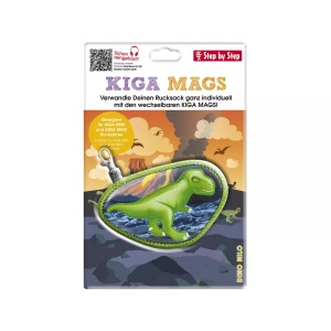 STEP BY STEP, Magic Mags KIGA Dino Nilo, Step by - Anhänger, 17.9X11.7X1.5CM, Multicolor