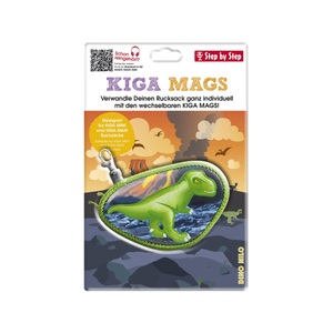STEP BY STEP, Magic Mags KIGA Dino Nilo, Step by - Anhänger, 17.9X11.7X1.5CM, Multicolor