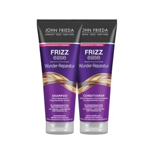 John Frieda, Frizz Ease Duo Wunder Reparatur Shampoo + Conditioner Damen 2x250ml, John Frieda - Frizz Ease Duo Wunder Reparatur Shampoo + Conditioner, 2x250 ml