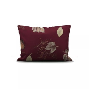 Essenza, ESSENZA Bettwäsche Elin wine red, ESSENZA - Kissenbezug, 65x65cm, Weinrot