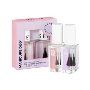 SEPHORA, Duo Manicure Kit - Top Coat Und Schützende Grundierung Damen 2x10ml, 