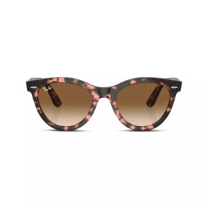 Rayban, Ray-Ban WAYFARER WAY Hellbraun / Pink Havanna M