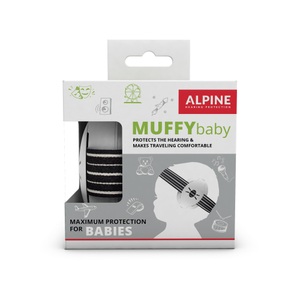 Alpine Hearing Protection, Alpine Gehörschutz Muffy Baby, schwarz, ALPINE Kapselgehörschutz