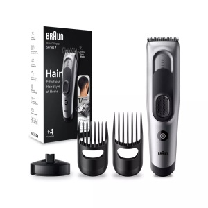 Braun, BRAUN HC7390 - Haarschneider (Schwarz/Silber), BRAUN HC7390 - Haarschneider (Schwarz/Silber)