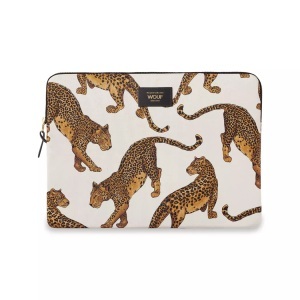 Wouf, Wouf - The Leopard, Laptophülle, Beige, 36X25X1.7CM, Wouf - The Leopard, Laptophülle, Beige, 36X25X1.7CM