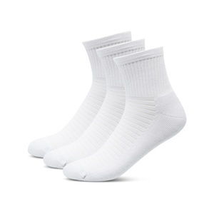 Manor Sport, Triopack, Knöchellange Sportsocken Herren Weiss 43-46