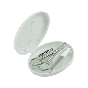 Zewi bébé-jou, ZEWI BEBE-JOU Maniküre-Set sky green, Bebe Jou Maniküreset 4-teilig , 4232055 , Pastellgrün , Metall, Kunststoff , 11.8x2.2 cm , vernickelt,glänzend , 008296010305