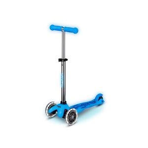 Micro, Mini Micro Deluxe Glow LED Blau, Micro Mobility Scooter »Mini Micro Deluxe Glow LED«